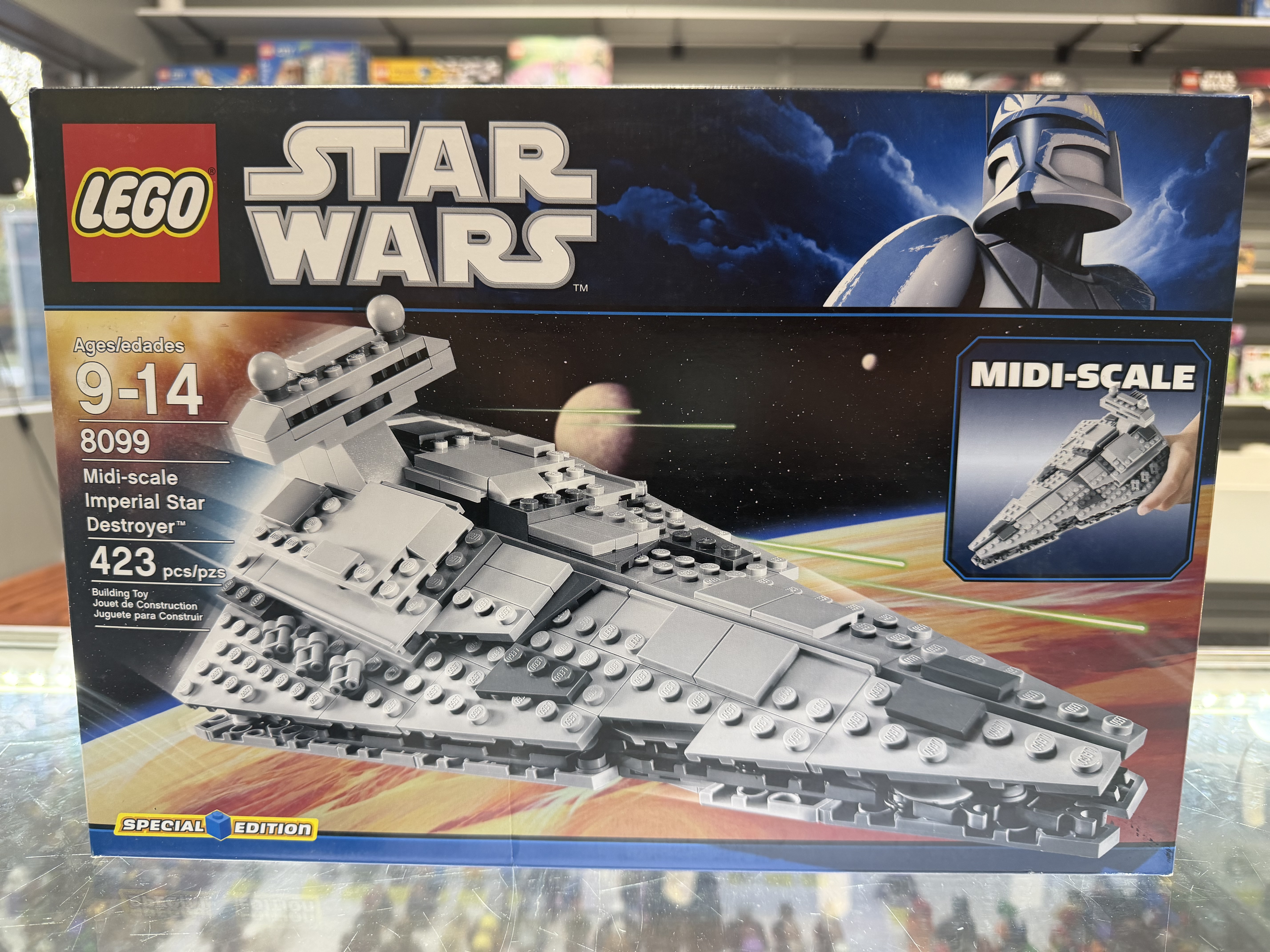 Sealed Vintage Lego® Star Wars™ 8099 Midi-Scale Imperial Star Destroyer™